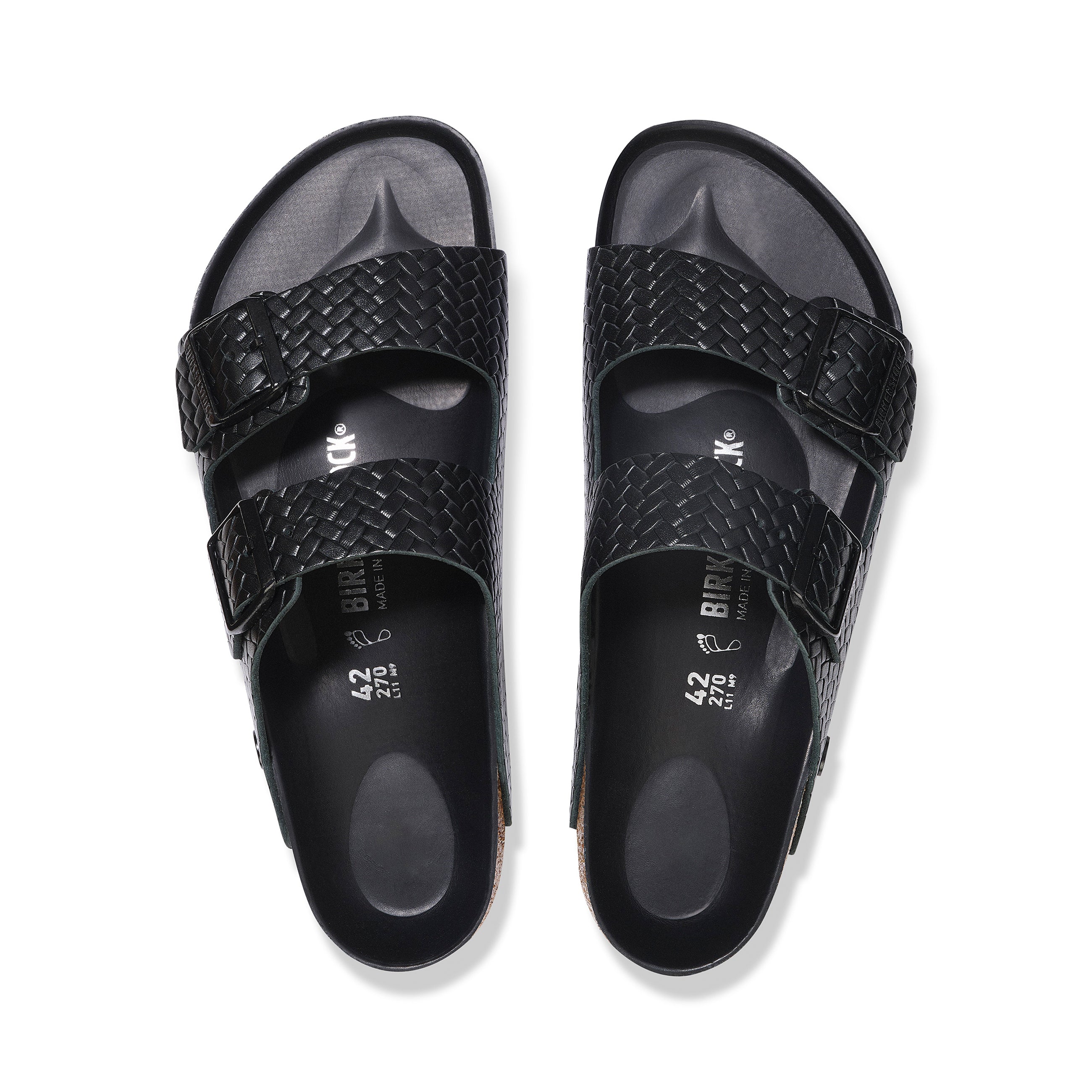 arizona-semi-exquisite-woven-emboss-black-smooth-leather-top-1029175-1029133