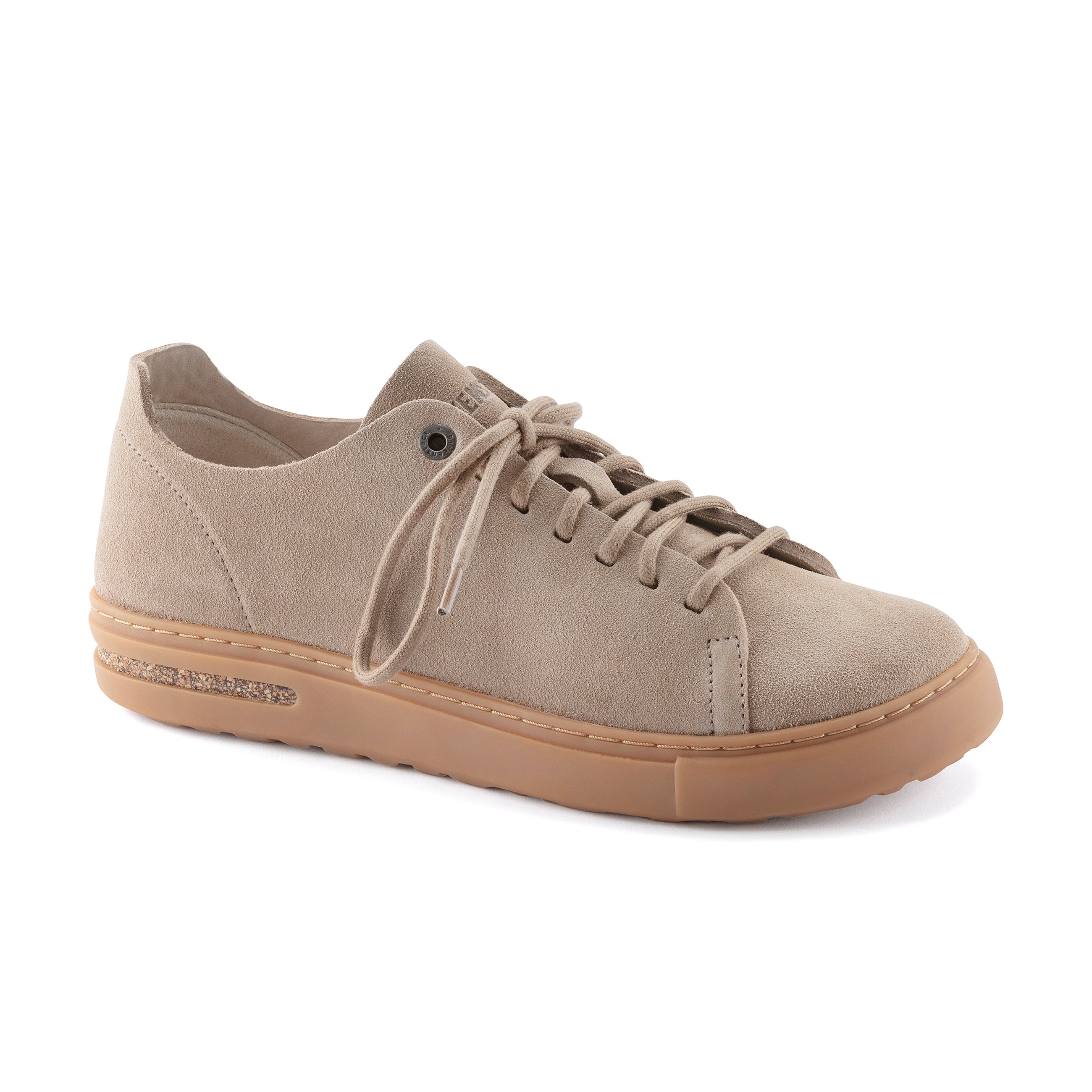 Bend Low Decon Grey Taupe Nubuck Leather