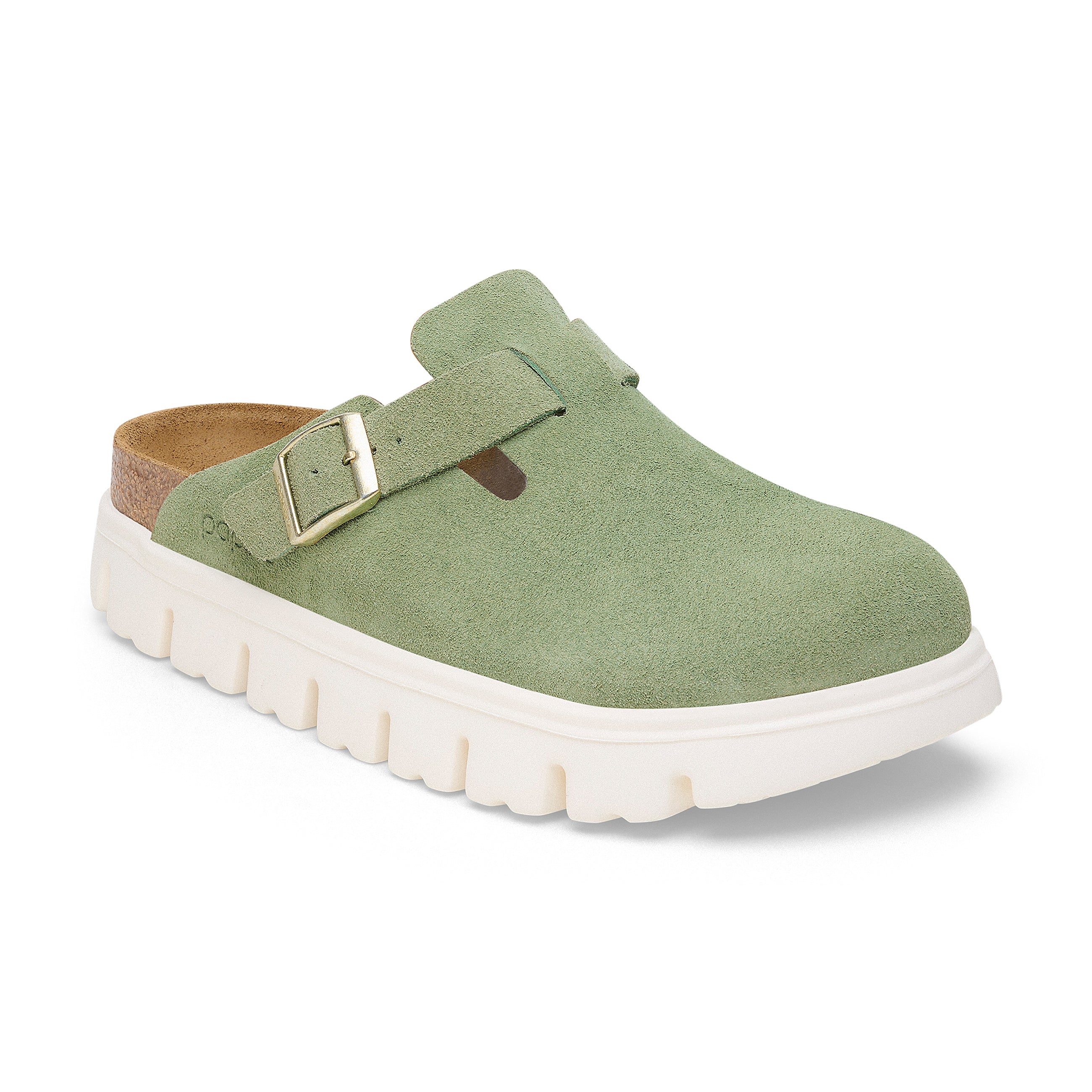 Boston Chunky Green Tea Leather