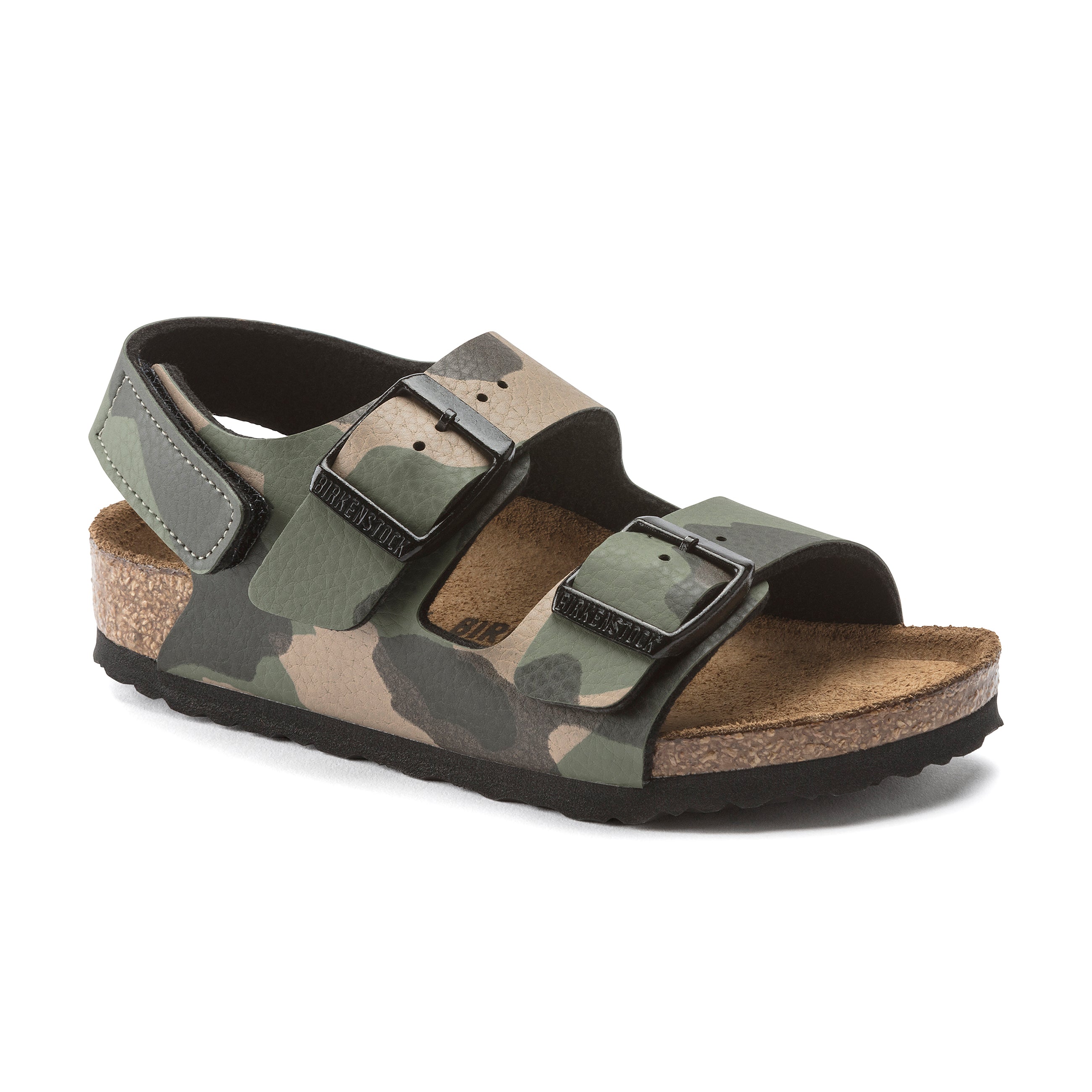 Milano Kids Desert Soil Camo Khaki Birko-Flor